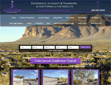 Tablet Screenshot of justsellingaz.com